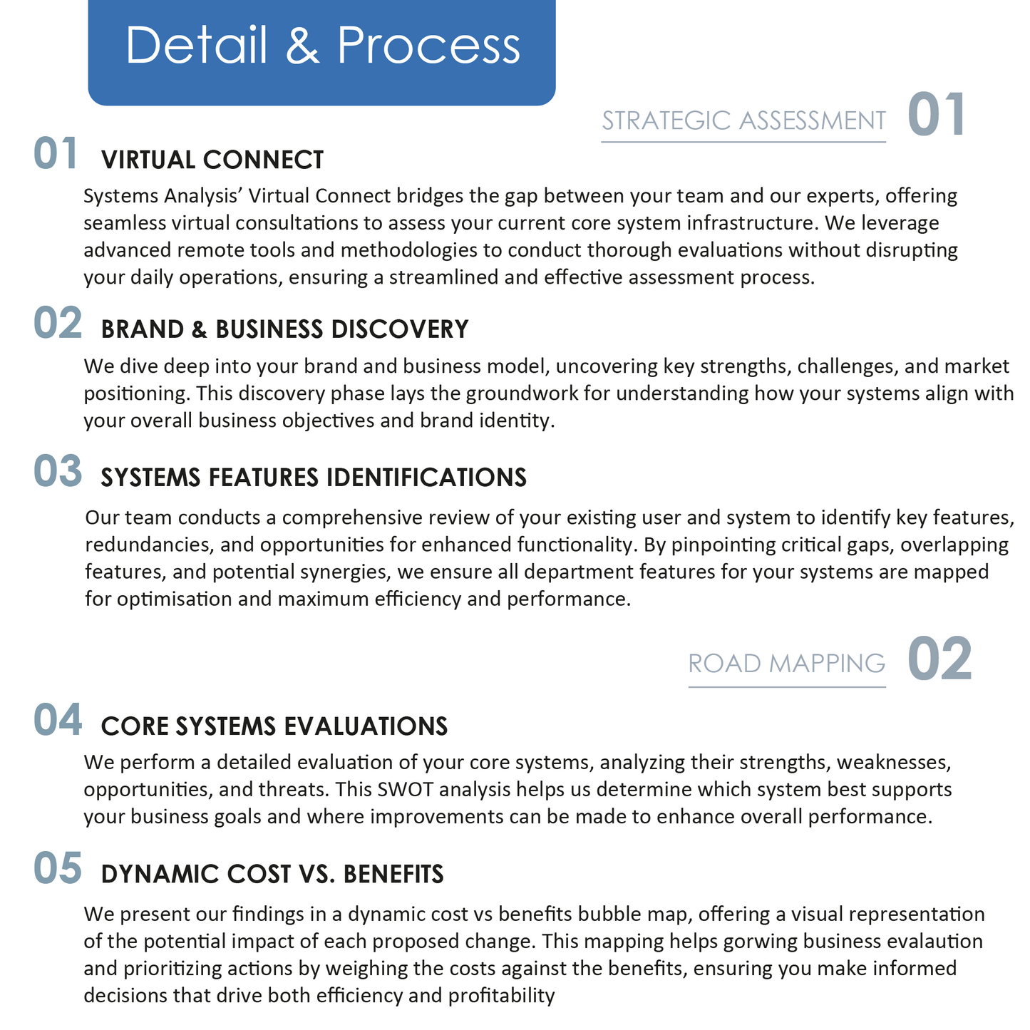 Systems Analysis